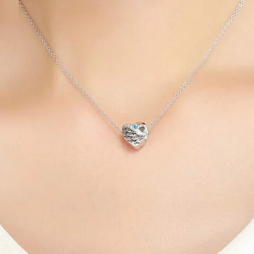 Miniatura 4 de Abalorio de plata de ley 925 con forma de corazón para pulseras Pandora