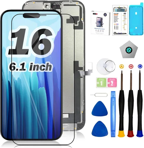 Miniatura 22 de EFAITHFIX Para iPhone 7 Plus Pantalla LCD Reemplazo Negro 5.5 Pulgadas Marco Asamblea LCD Pantalla LCD Digitalizador de Pantalla Táctil 3D con Kit