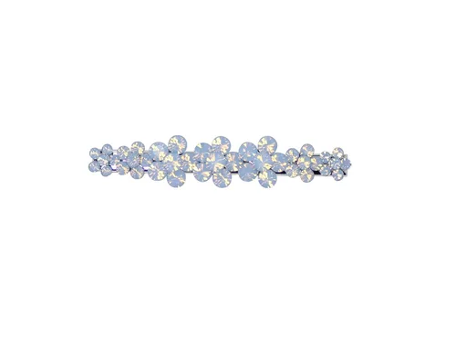 Miniatura 16 de Faship Preciosa pinza para el pelo de cocodrilo con diseño floral de cristal AB