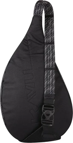 Miniatura 2 de KAVU Bolsa de cuerda de playa de malla Crossbody Sling Mochila - Negro, Negro -, Bolsa de cuerda de playa