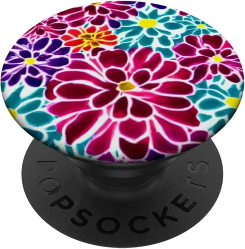 Miniatura 6 de Retro Flowers PopSockets MagSafe PopGrip para iPhone