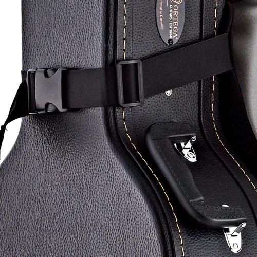 Miniatura 7 de Ortega Deluxe - Correa para mochila con cojín trasero para funda rígida, lleva tu funda rígida como una bolsa de concierto, color negro (OBPS-DLX)
