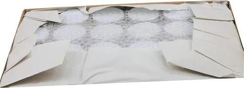 Miniatura 4 de Pinnacle Mercantile Tarros de vidrio de 2 oz para especias rectas con tapas de metal blanco, caja de 24