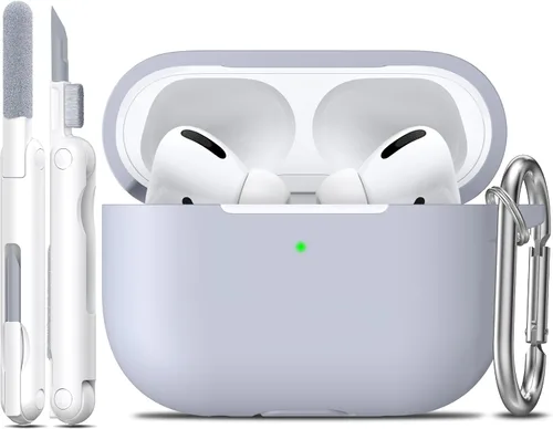 Miniatura 46 de Funda para AirPods con llavero, protección completa, de silicona, accesorios para AirPods, funda para hombres, mujeres y adolescentes, con estuche