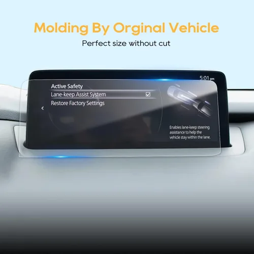 Miniatura 4 de LFOTPP Protector de pantalla de navegación para automóvil 2021+ Mazda CX-5 CX5 CX-9 CX9 10.25 pulgadas, accesorios para automóvil, información