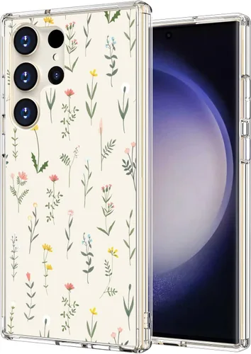 Miniatura 10 de ICEDIO Funda para Samsung Galaxy S23 Plus, delgada, transparente, con diseños de moda, para niñas y mujeres, funda protectora duradera y resistente