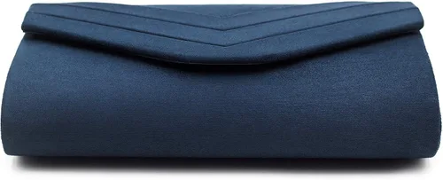 Miniatura 8 de Envelope Evening Bag for Women Genuine Suede Leather Crossbody Shoulder Clutch Purse Gift Box