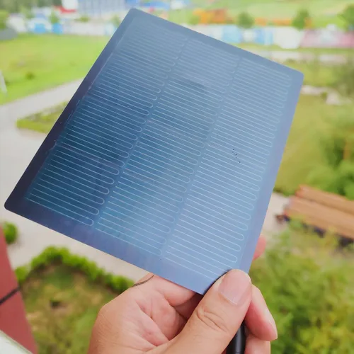 Miniatura 4 de amorfo-panel solar-CIGS-Película-Power-Portátil-Ultra-Delgado-Cargador-Fotovoltaica-Celda Solar-Flex Impermeable DIY (6.69x5.51in(17x14cm)) (1)