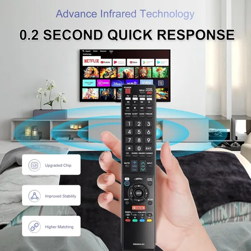 Miniatura 5 de GB005WJSA - Control remoto universal de repuesto para todos los Smart TV de marca Sharp