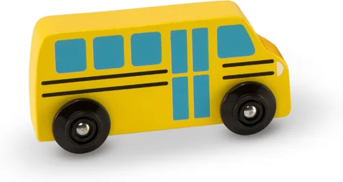 Miniatura 4 de Vehículos y señales de tráfico de madera Melissa & Doug con 6 autos y 9 signos