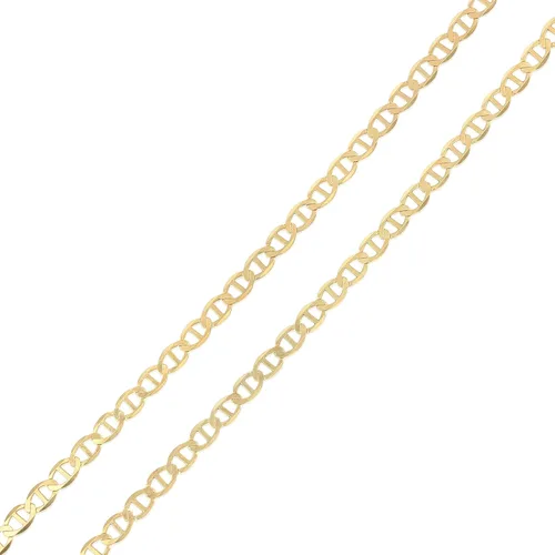 Miniatura 3 de Ioka - Collar de cadena de oro macizo real de 14 quilates de 0.098 in con cierre de langosta
