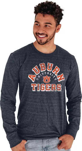 Blue 84 NCAA - Camiseta de manga larga para hombre Tri-Blend