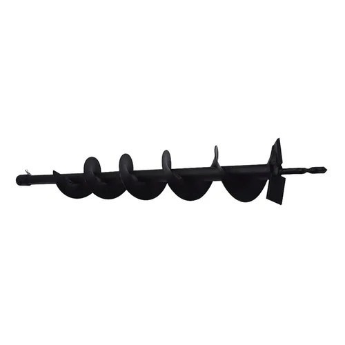 Miniatura 4 de Broca de taladro de 4 pulgadas, broca de taladro de jardín para plantación, broca de taladro para poste de perforación, maceta rápida, cabezal