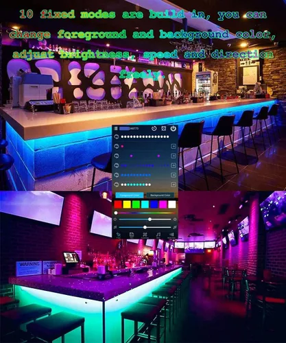 Miniatura 8 de Luz LED Pixel WiFi Bluetooth IR Remote Combine Controller para WS2812B WS2811 SK6812 direccionable RGBIC Music Sync App Control Box Tira programable