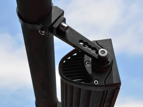 Miniatura 5 de SuperATV Abrazadera de tubo de aluminio resistente de 2 pulgadas - Juego de 2 - Uso para fijar luces, espejos, altavoces y mucho más