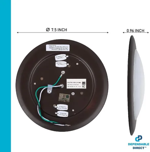 Miniatura 6 de LUNABODE - Luces de techo LED regulables de 4/6 pulgadas, paquete de 6, 16.5 W/2700 K, elegante lámpara de techo para pasillo, cocina, comedor