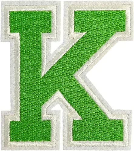 Miniatura 75 de 3 parches de letras termo-adhesivas de 3.14 pulgadas, parche de letras bordadas completo, letras del alfabeto de hierro A-Z, parches para coser