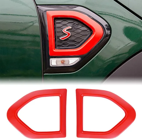 Miniatura 17 de Adhesivo decorativo para guardabarros de luz lateral de señal de giro para Mini Cooper 3ª generación F60 Countryman 2017 en adelante, accesorios