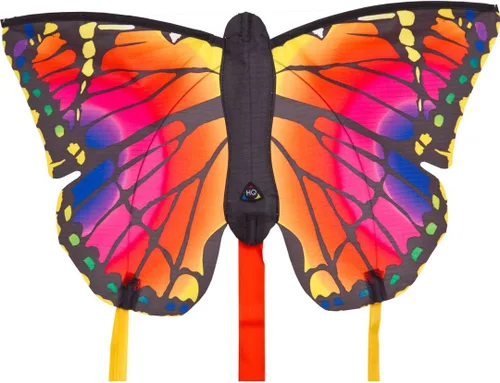 Miniatura 8 de HQ Kites R Butterfly Kite - Cometa de una sola línea de 20 pulgadas con cola