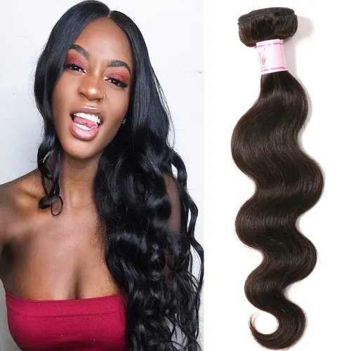 Miniatura 17 de Beauty Forever #33B Cabello humano brasileño ondulado marrón rojizo 1 paquete de 8 pulgadas, cabello humano Remy castaño cobrizo rojo cobrizo