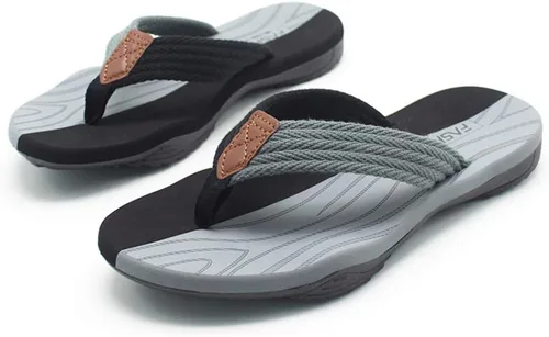 Miniatura 4 de Husmeu Sandalias de verano para hombre, sandalias de playa para hombre, antideslizantes, cómodas, con soporte de arco, sandalias de tanga, zapatos
