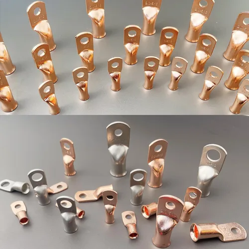 Miniatura 6 de 2/0 AWG 5/16" Stud (25 piezas), terminal de anillo de batería resistente, conectores de calibre 00, lengüetas de alambre de cobre 2/0, terminales