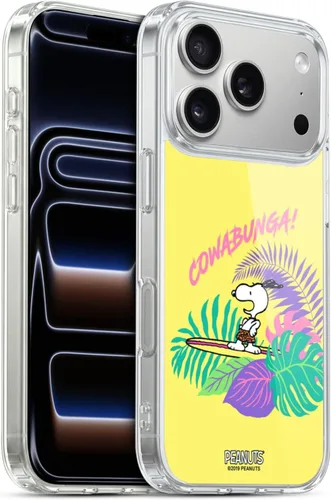 Miniatura 66 de Head Case Designs Peanuts Tropical Surf Snoopy Aloha Disco Gel Funda con licencia oficial [protección de grado militar] compatible con Apple iPhone