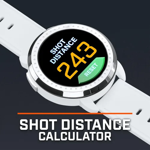 Miniatura 7 de Bushnell Golf iON Elite GPS Watch – Color Touchscreen, Slope‑Adjusted Yardages, 38,000+ Courses, Shot Tracker, USB‑C, Magnetic Charger Blanco