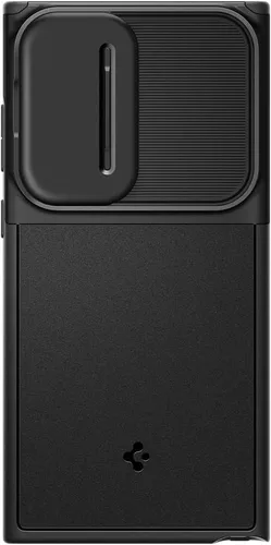 Miniatura 3 de Spigen Optik Armor - Funda diseñada para Galaxy S23 Ultra (2023) [protección de grado militar], color negro
