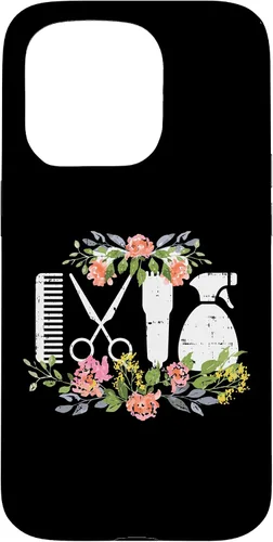 Miniatura 14 de Funda de regalo para iPhone 13 Pro Max Hair Styling Tool Flower Hairdresser Hairstylist Barber Gift Case