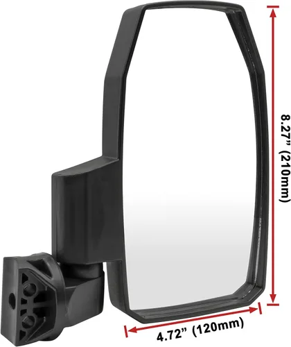 Miniatura 7 de Espejos retrovisores laterales ajustables para Polaris Ranger 1000 XP 570 900 17-24, espejos laterales retrovisores plegables para Polaris Ranger XP