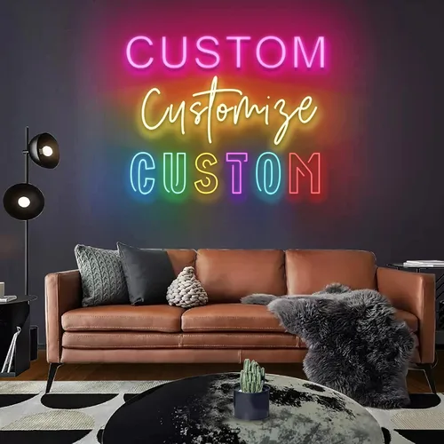 Miniatura 7 de Letreros de neón personalizables para decorar la pared, dormitorio, guarida, sala de juegos, guardería o el dormitorio de los niños, letreros