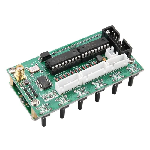 Miniatura 2 de Walfront Generador DDS, 0-55MHz Pantalla LCD DDS Función Generador Módulo Probador Digital Basado en AD9850 Chip
