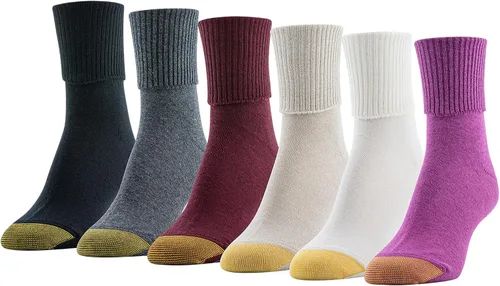 Miniatura 75 de GOLDTOE Calcetines clásicos para mujer, multipares