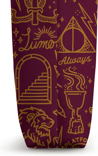 Miniatura 3 de Harry Potter Icons Line Art - Bolsa de mano con collage
