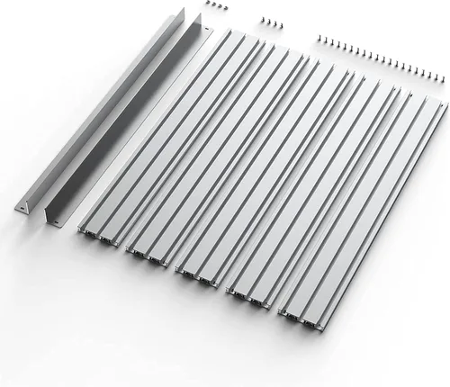 Miniatura 11 de Genmitsu 6060 Mesa de Tablero de Desperdicio Híbrida de Aluminio y MDF para Máquina de Router CNC PROVerXL 4030 a 6060 Kit de Extensión de Eje XY
