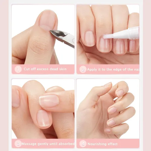 Miniatura 5 de Nailz Aplicador de bolígrafo para uñas y cutículas, aceite radiante para cutículas para fuerza y humedad, suero de rejuvenecimiento para cutículas