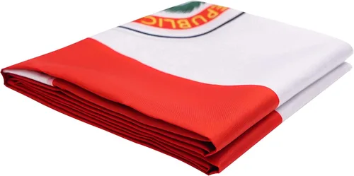 Miniatura 3 de DANF - Bandera paraguaya de 3 x 5 pies Resistente a la decoloración, ojales de latón, cabecera de lona gruesa bandera de poliéster de 3 x 5 pies