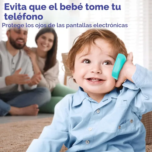 Miniatura 2 de Juguetes para niños de 1 año, 15 funciones, juguetes de niño de 1 año para niños de 1 año, teléfono de juguete para bebés, juguetes para bebés de 12
