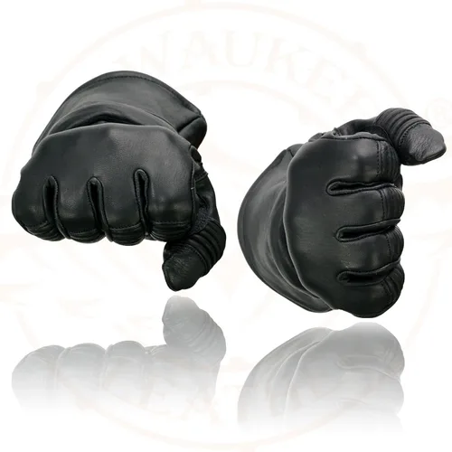Miniatura 8 de Shaf International Guantes de guantelete con cremallera para hombre