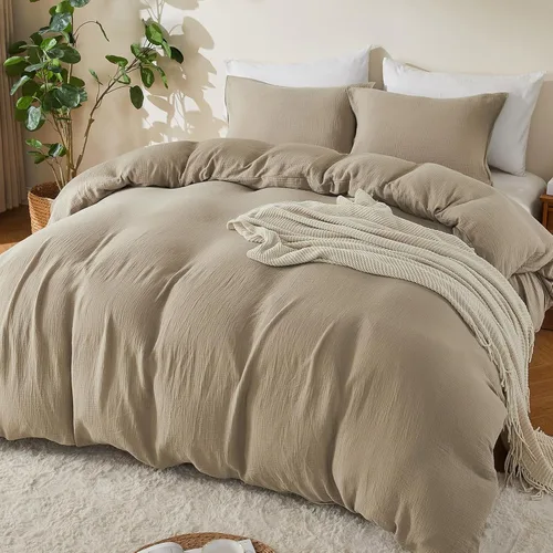 Miniatura 11 de EMME Muslin Cotton Duvet Cover Set