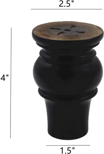 Miniatura 2 de WEICHUAN Patas de madera maciza para muebles, patas de moño, de repuesto, sofá, silla, otomana, sofá biplaza otomana, mesa de café, armario, soporte