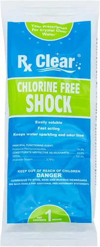 Miniatura 6 de Rx Clear Choque de piscina sin cloro Tratamiento oxidante sin cloro (MPS) Monopersulfato de potasio al 36.2% Gránulos de disolución rápida