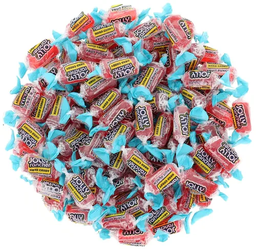 Miniatura 13 de Aromatik Bolsa de 1 libra de caramelo duro Jolly Rancher de frambuesa azul, 18 sabores para elegir
