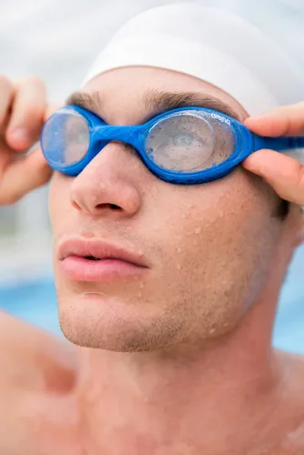 Miniatura 7 de Arena Gafas de natación unisex para adultos Air-Soft antiniebla para hombres y mujeres, diseño ligero y cómodo, sellos acolchados, lentes sin espejo