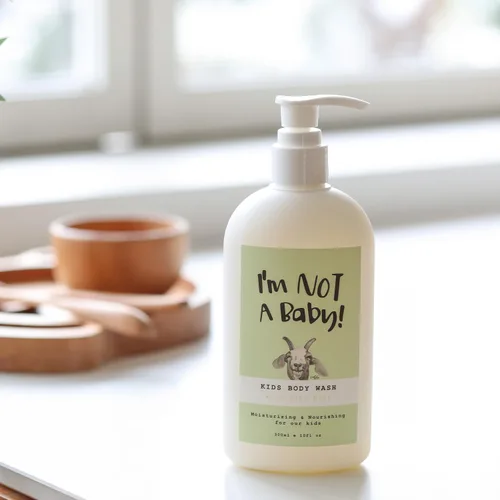 Miniatura 8 de I'm NOT A Baby! Gel de baño para niños, probado por dermatólogos, libre de alérgenos, libre de crueldad, PETA, suave para niños, leche de cabra, 10