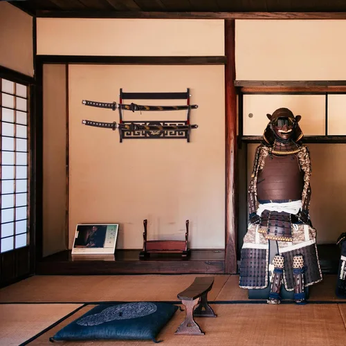 Miniatura 4 de Barydat Soporte de pared Katana para espada samurái, soporte de pared para colgar espada japonesa Wakizashi Hobby Collection Regalos para hombres