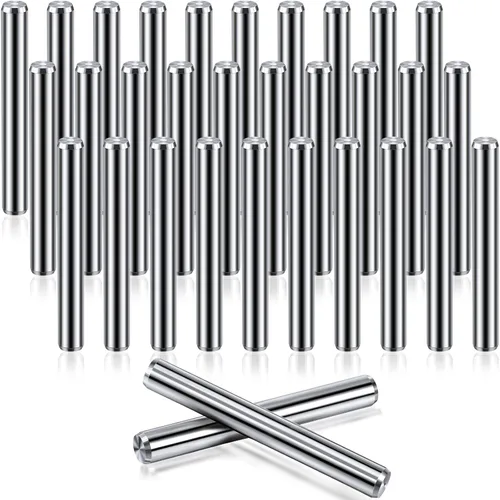 Pasador de acero inoxidable de 0.197 in x 1.575 in, clavijas de soporte, pasadores de posicionamiento, estantería de metal, soporte de clavos para