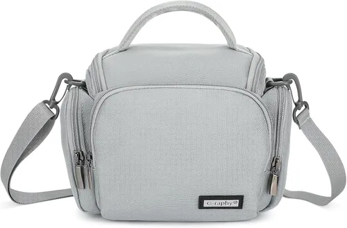 G-raphy Bolsa para cámara DSLR SLR Crossbody Sling Bolsas de fotografía para Nikon Canon, Sony, DSLR SLR SLR sin espejo con correas de extracción