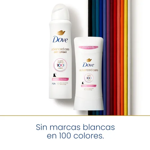 Miniatura 3 de Dove Advanced Care Desodorante Antitranspirante, Invisible, Clear Finish, 2,6 oz, 4